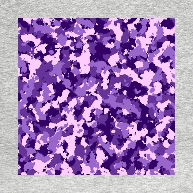 Purple Camouflage by Tshirtstory